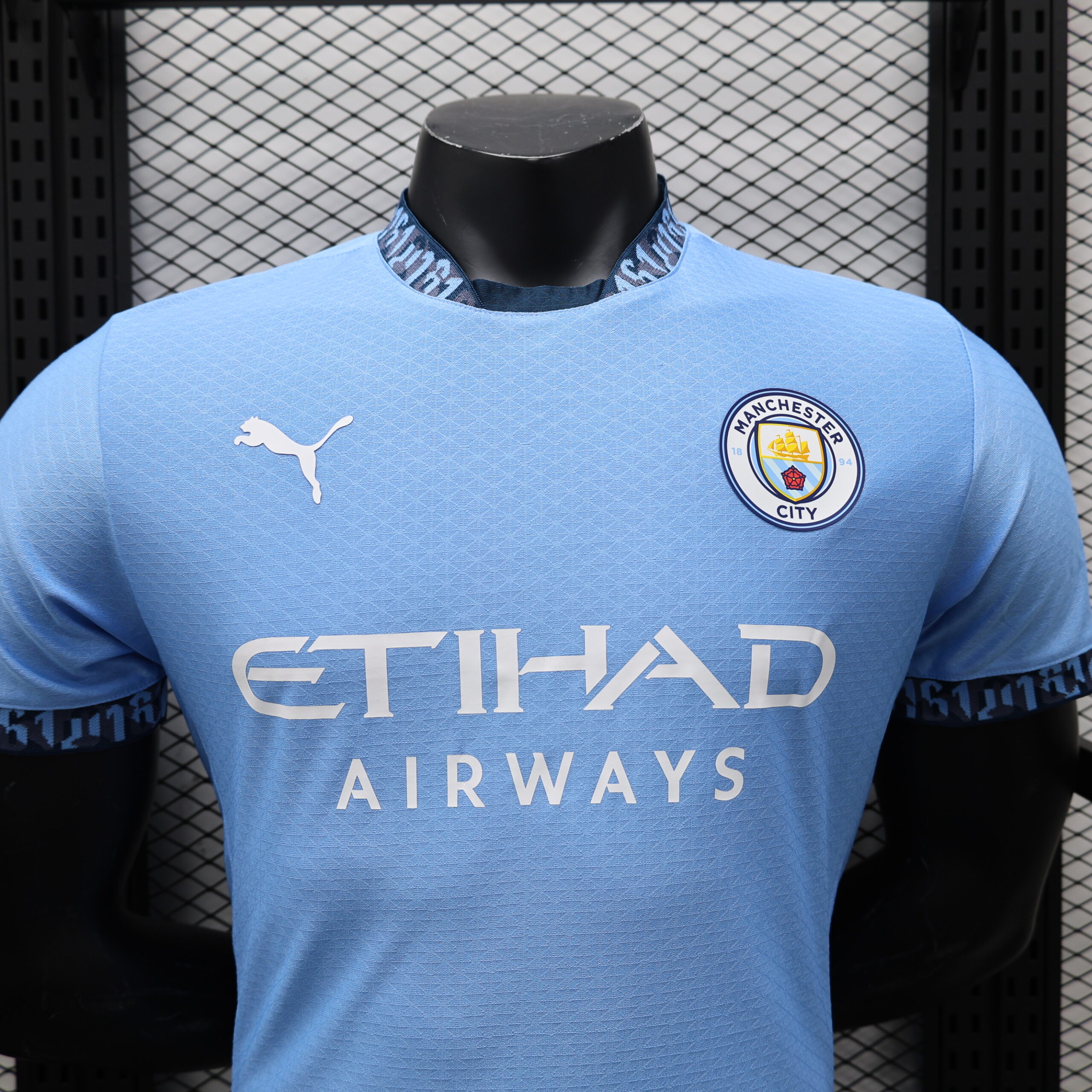2024/2025 Player Version Manchester City Home Football Shirt 1:1 Thai Quality - 图片 3