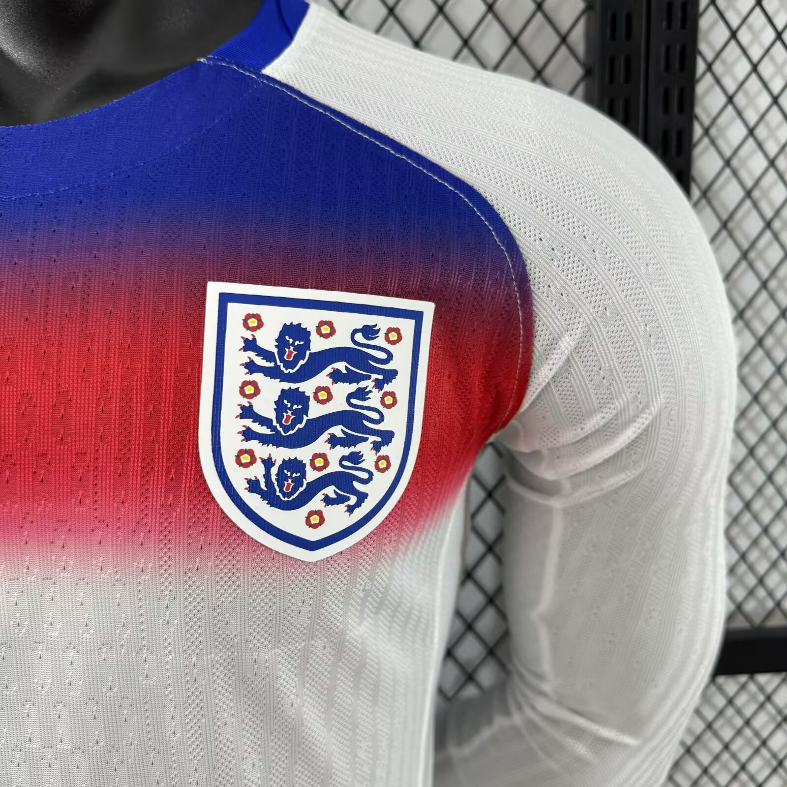2025 Long Sleeve Player Version England Home Football Shirt 1:1 Thai Quality - 图片 5