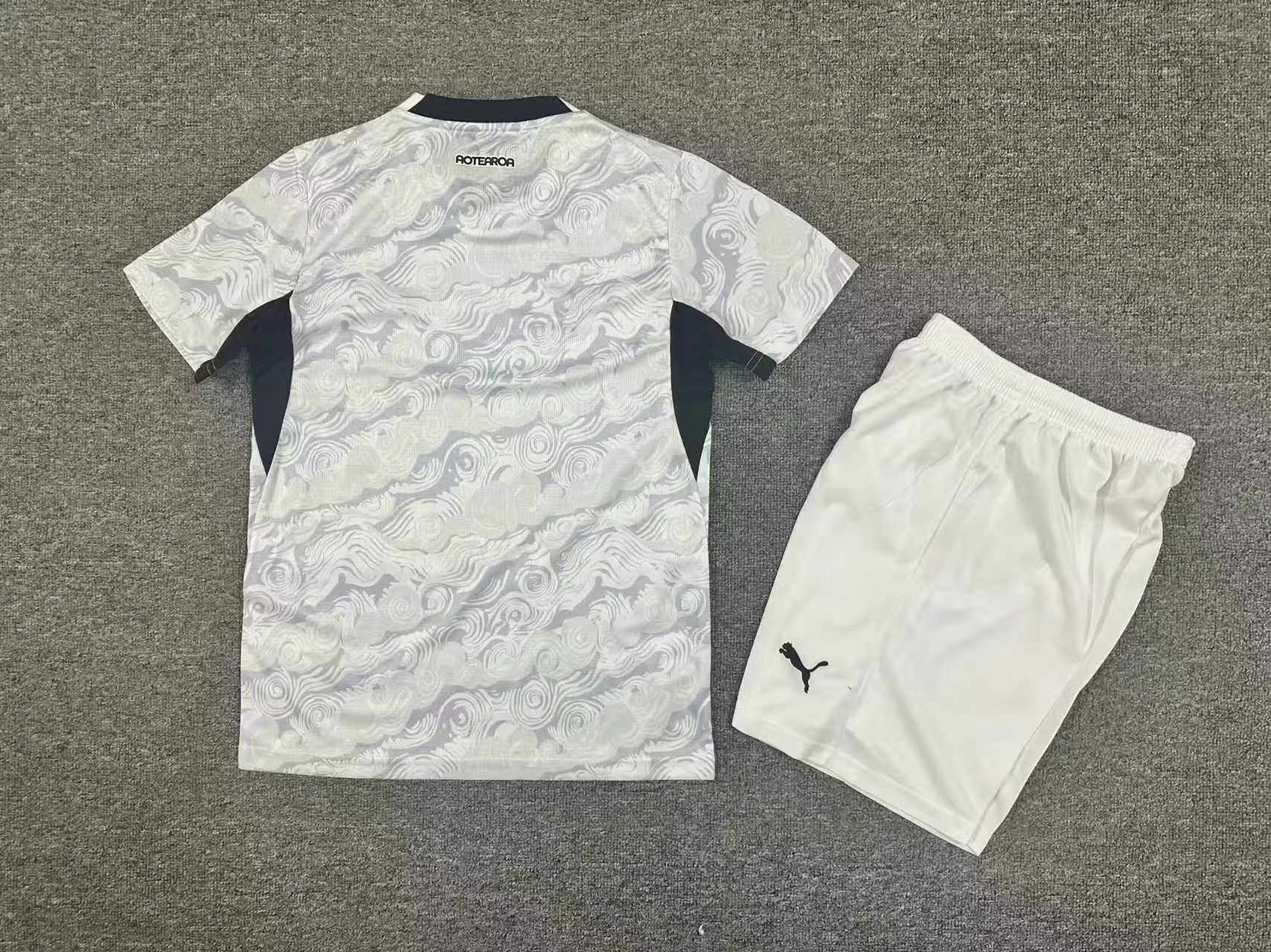 2026 New Zealand National Team Home Football Shirt 1:1 Thai Quality Kids Size - 图片 2