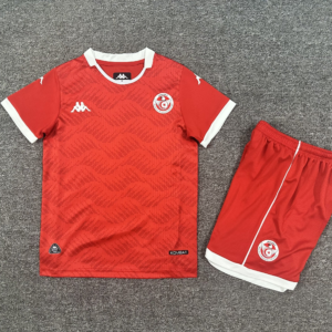 2026 Tunisia Hone Football Shirt 1:1 Thai Quality Kids Size