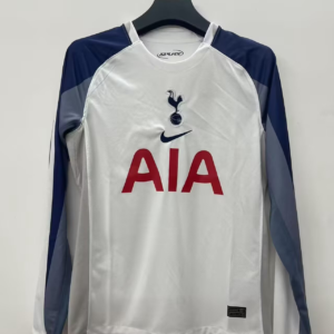 2025/2026 Long Sleeve Tottenham Home Football Shirt 1:1 Thai Quality