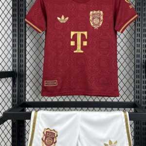 2025/2026 Bayern Munich 125th Anniversary Edition Football Shirt 1:1 Thai Quality Kids Size