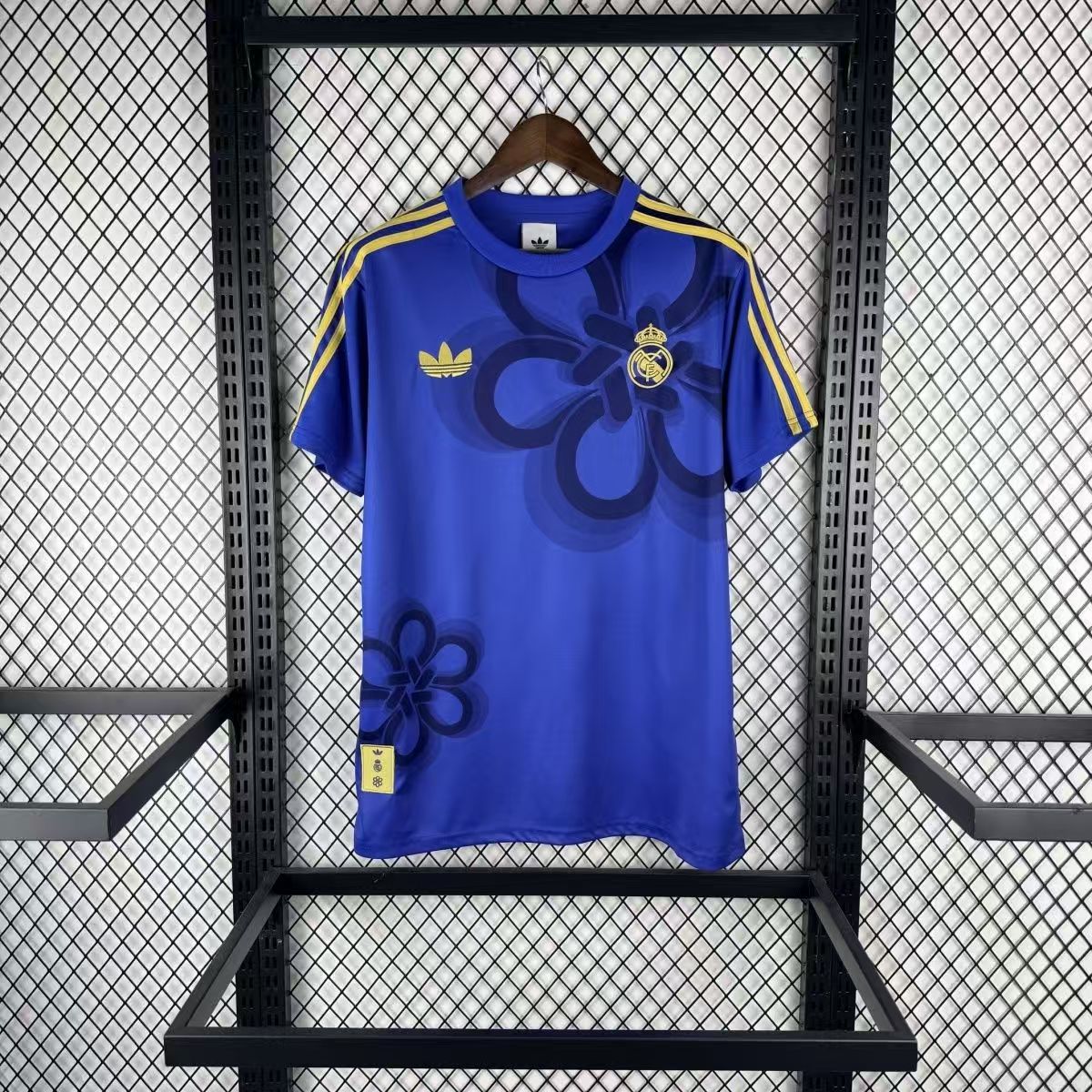 2025/2026 Real Madrid United Year Horse Special Edition Blue Football Shirt 1:1 Thai Quality