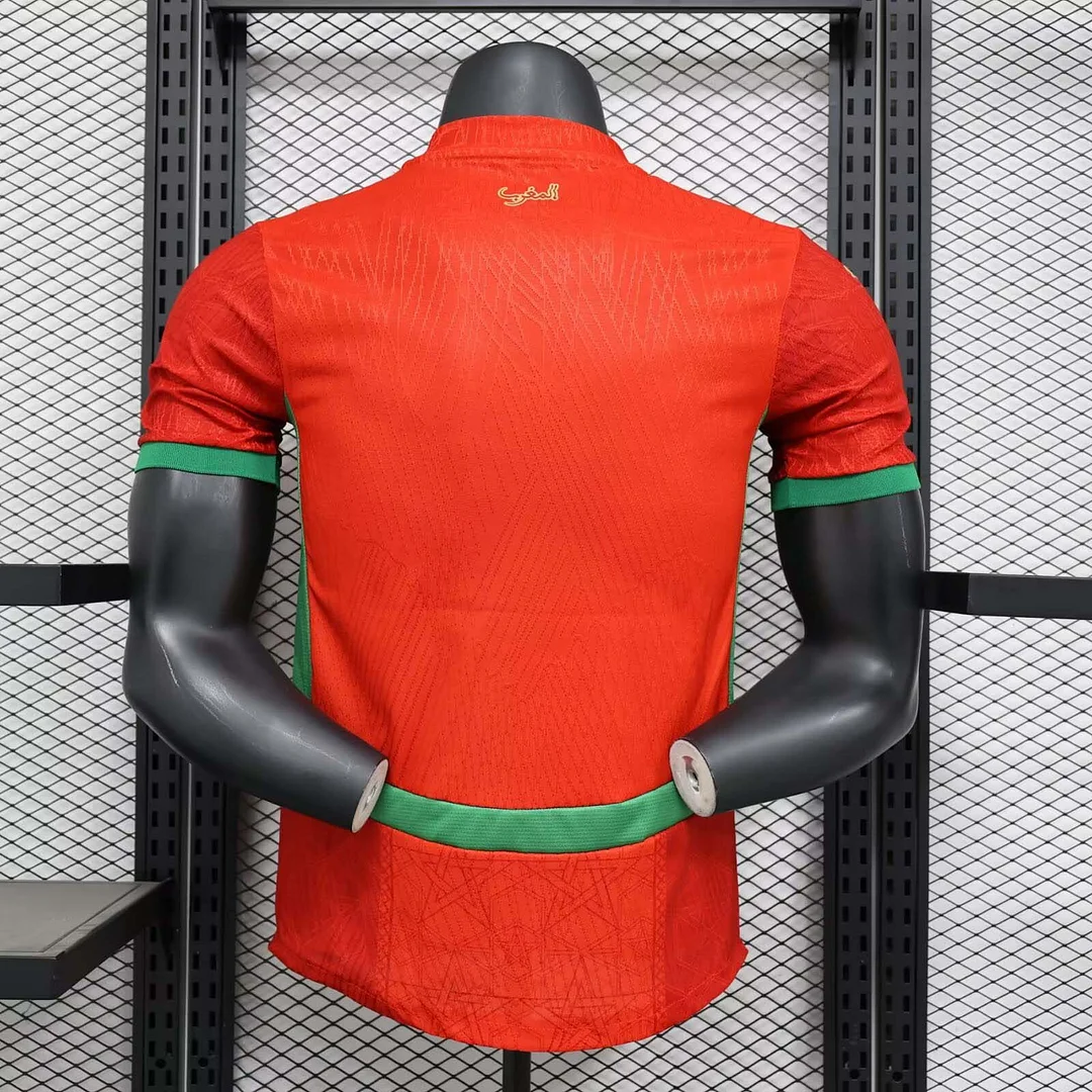 2025 Player Version Morocco National Team Home Football Shirt 1:1 Thai Quality - 图片 2