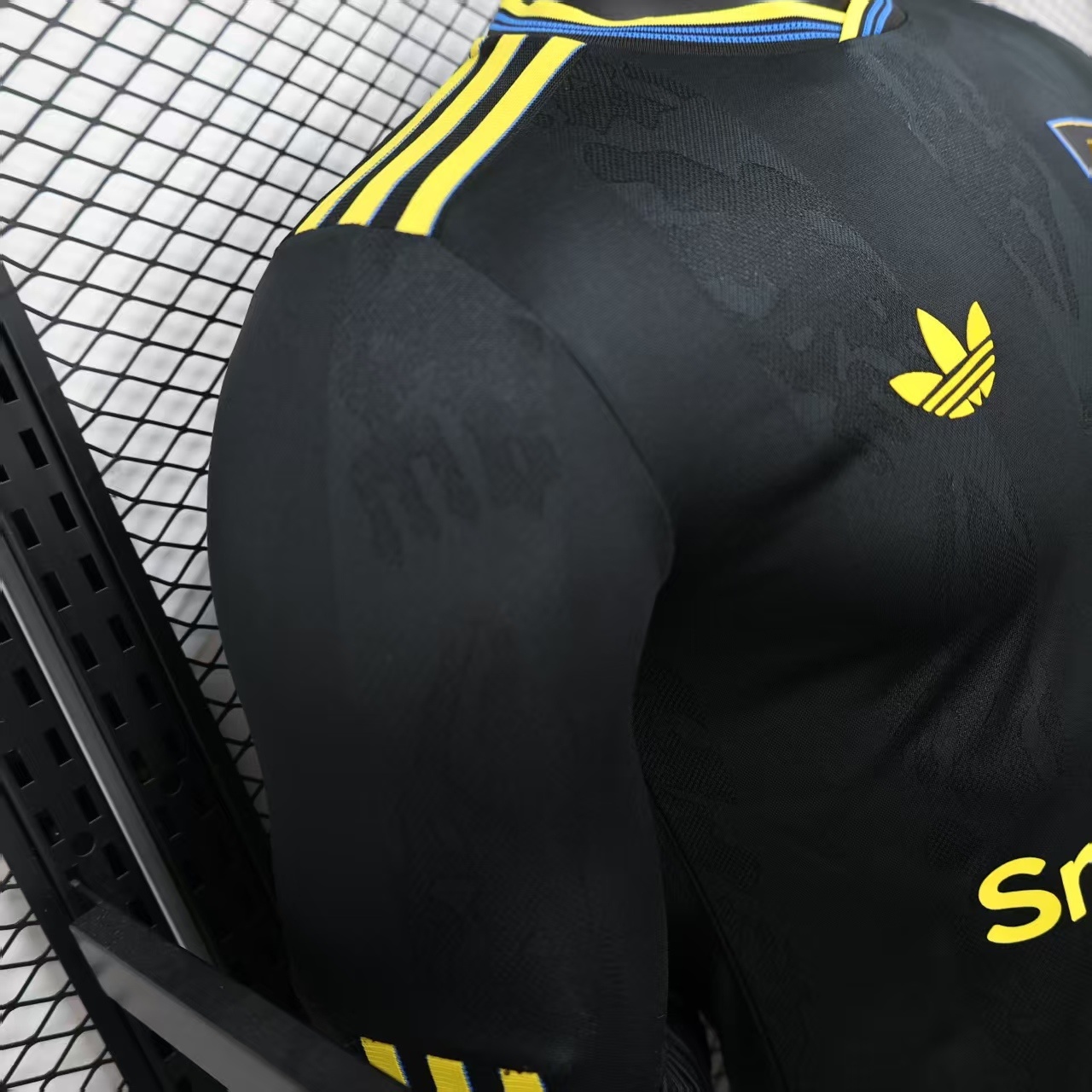 2025/2026 Player Version Manchester United Third Away Long Sleeve Football Shirt 1:1 Thai Quality - 图片 7