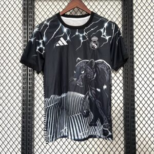 2024/2025 Real Madrid Black Tigers Football Shirt 1:1 Thai Quality
