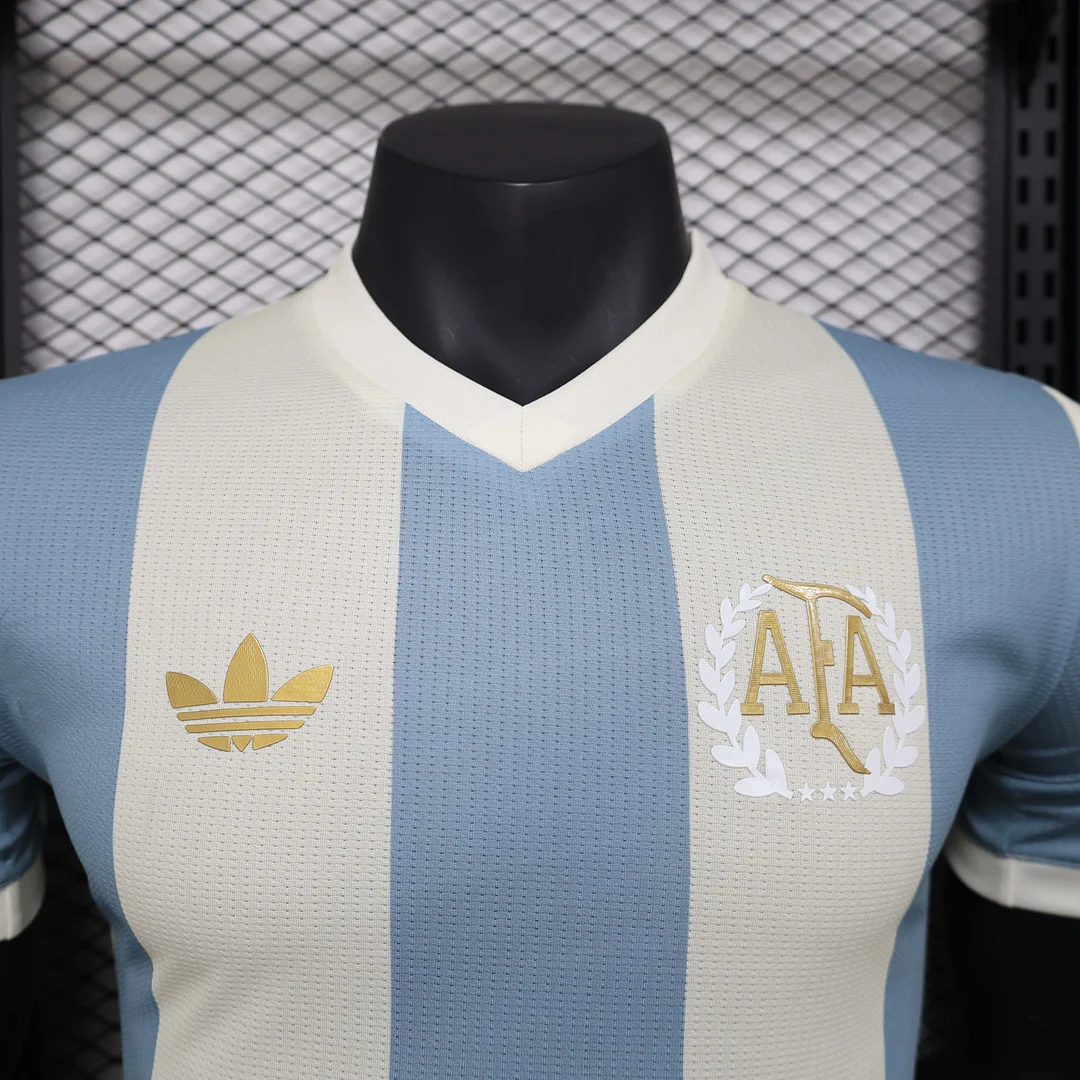 2024 Player Version Argentina National 50Th Anniversary Edition Soccer Jersey 1:1 Thai Quality - 图片 3