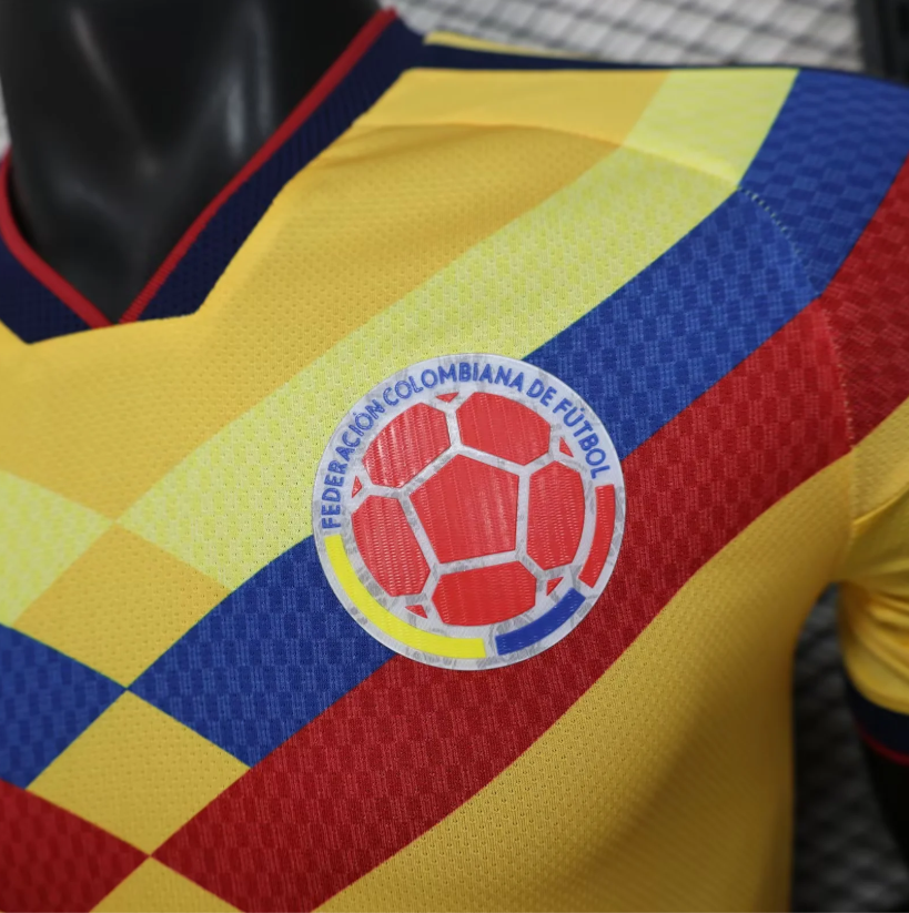 2026 Player Version Colombia National Team Special Edition Yellow Football Shirt 1:1 Thai Quality - 图片 5