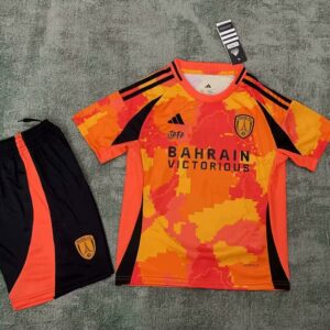 2025/2026 Psg Paris Saint-Germain Special Edition Orange Football Shirt 1:1 Thai Quality Kids Size