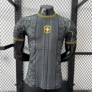 2026 Player Version Brazil Special Edition Black Soccer Jersey 1:1 Thai Quality