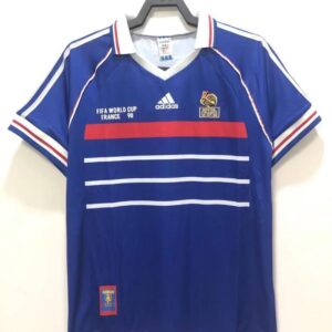 1998 Retro France Home Football Shirt