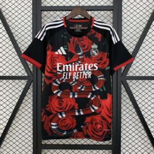 2025/2026 Real Madrid Special Edition Red Rose Football Shirt 1:1 Thai Quality