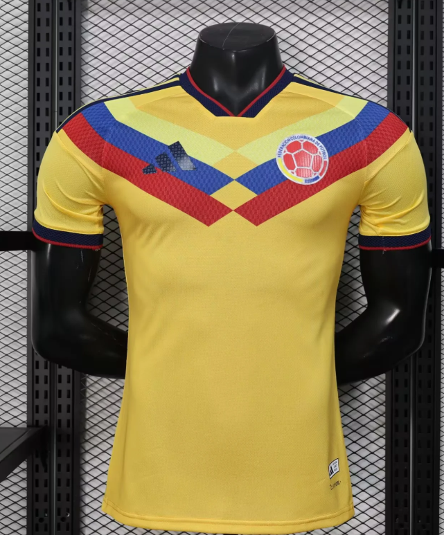 2026 Player Version Colombia National Team Special Edition Yellow Football Shirt 1:1 Thai Quality