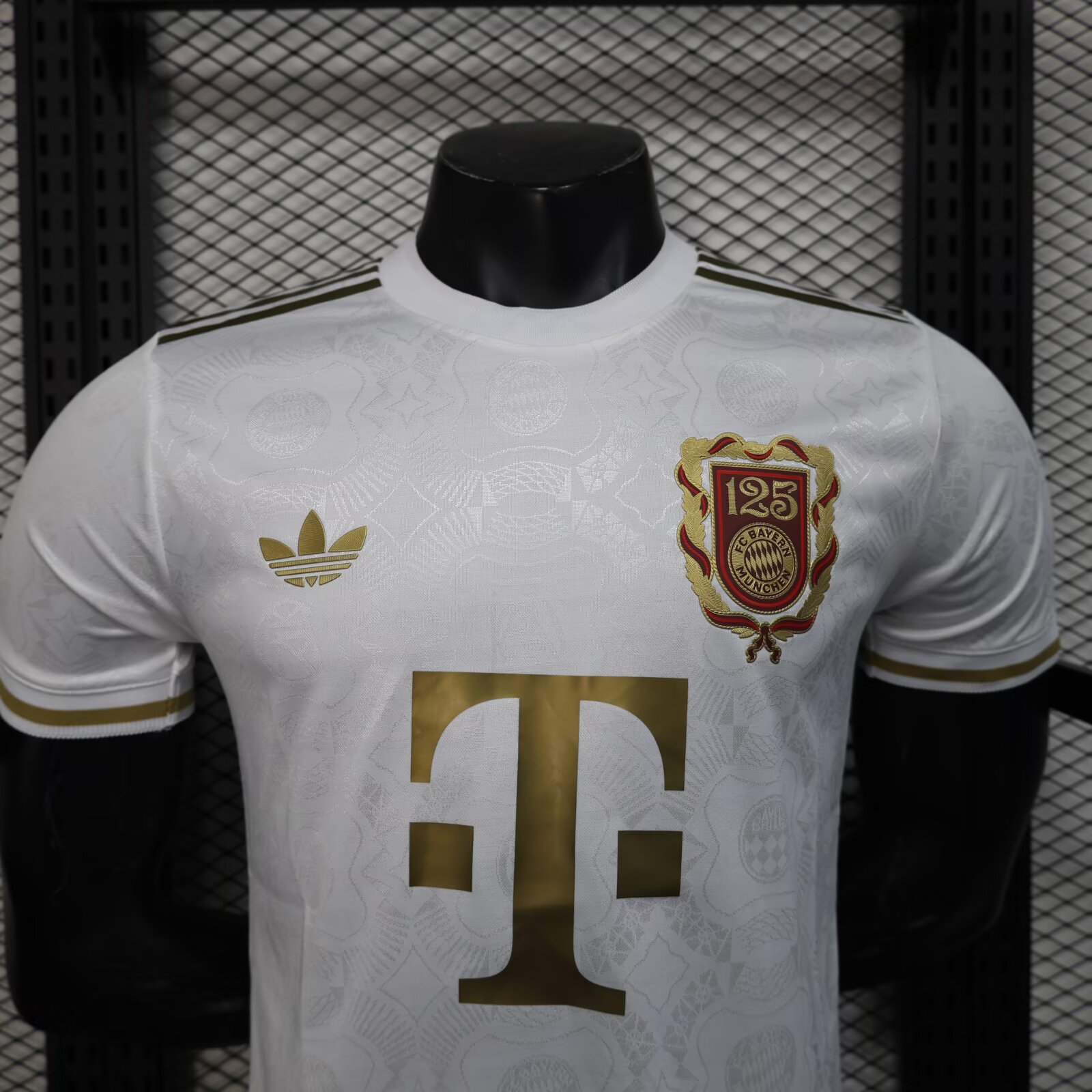 2025/2026 Player Version Bayern Munich 125th Anniversary Edition White Football Shirt 1:1 Thai Quality - 图片 3