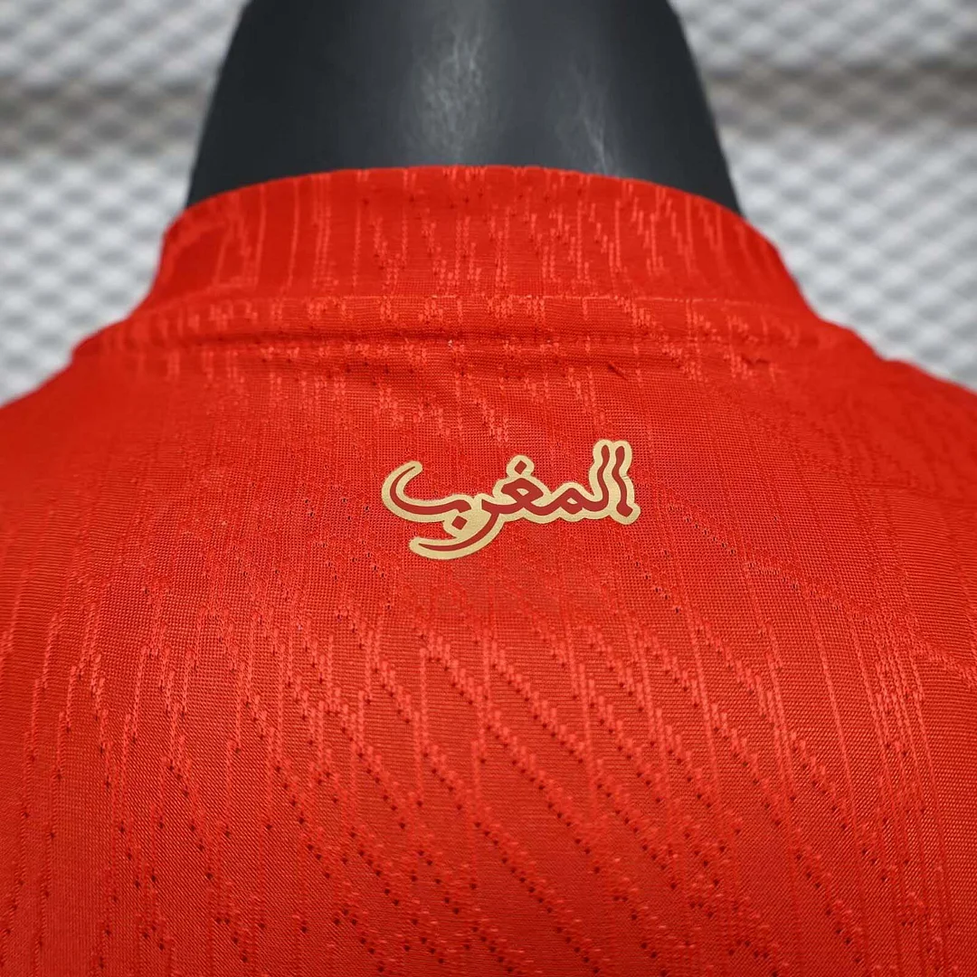 2025 Player Version Morocco National Team Home Football Shirt 1:1 Thai Quality - 图片 4