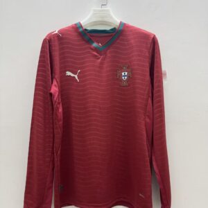 2026 Portugal Home Long Sleeve Football Shirt 1:1 Thai Quality