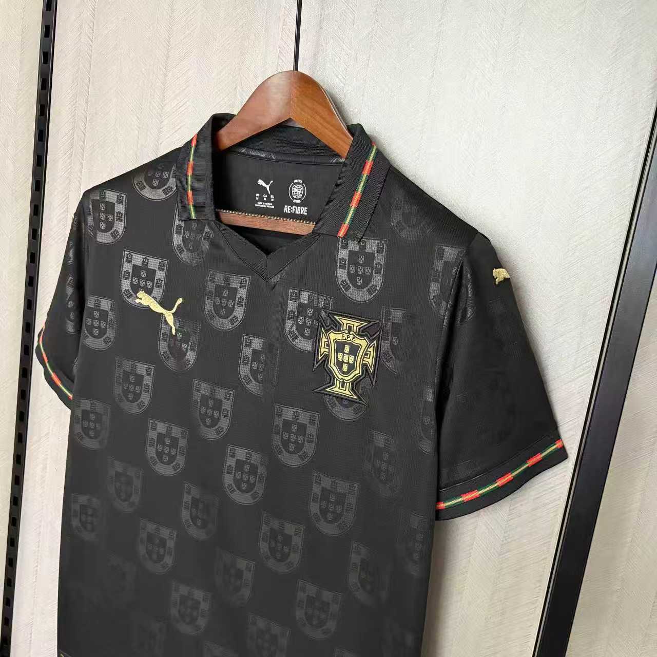 2026 Portugal Special Edition Black Football Shirt 1:1 Thai Quality - 图片 7