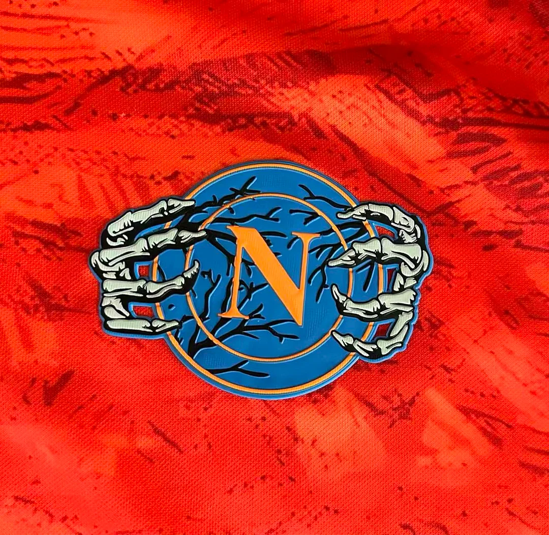 2025/2026 Napoli Halloween Orange Soccer Jersey 1:1 Thai Quality - 图片 3