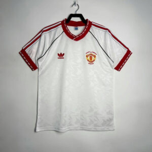 1990/1991 Retro Manchester United Special Edition White Football Shirt 1:1 Thai Quality
