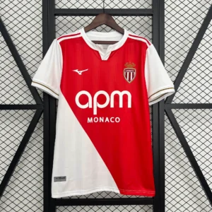 2025/2026 Monaco Home Football Shirt 1:1 Thai Quality