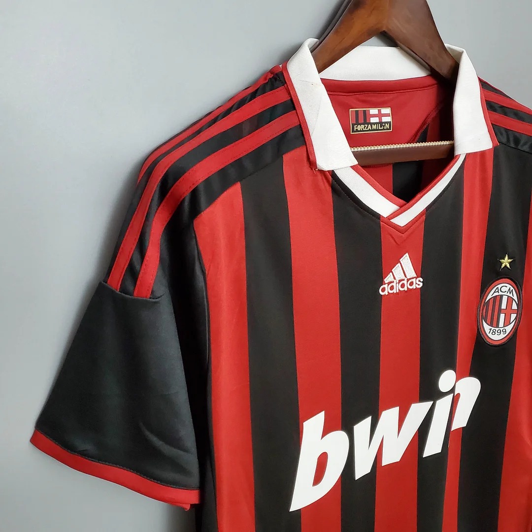 2009/2010 Retro AC Milan Home Football Shirt 1:1 Thai Quality - 图片 6
