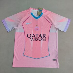 2025/2026 Psg Paris Saint-Germain Special Edition Pink Football Shirt 1:1 Thai Quality