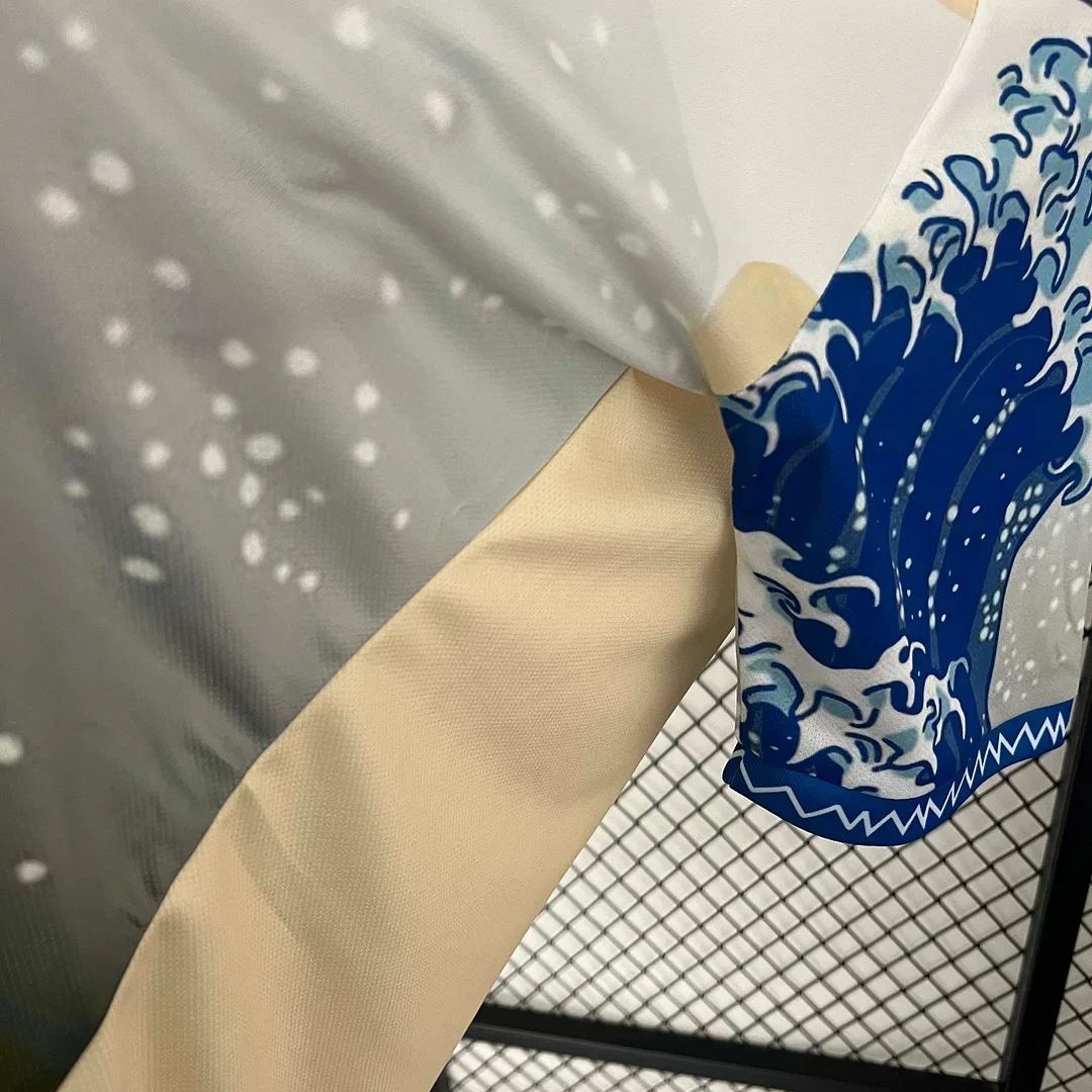 2024 Japan Surf Special Edition White Football Jersey 1:1 Thailand Quality - 图片 5