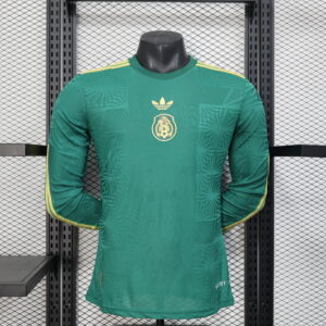 2025 Player Version Mexico National Team Special Edition Green  Long Sleeve Football Shirt 1:1 Thai Quality