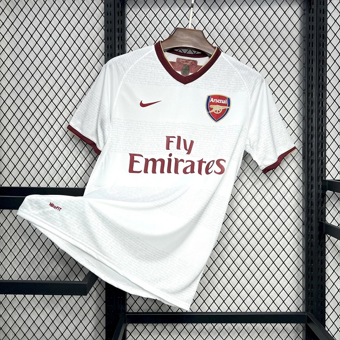 2007/2008 Retro Arsenal Away Football Shirt 1:1 Thai Quality