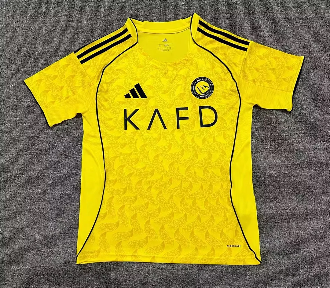 2025/2026 Al-Nassr Home Football Shirt 1:1 Thai Quality