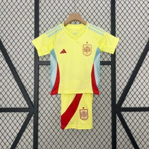 2024 Spain National Team Away Football Shirt 1:1 Thai Quality Kids Size