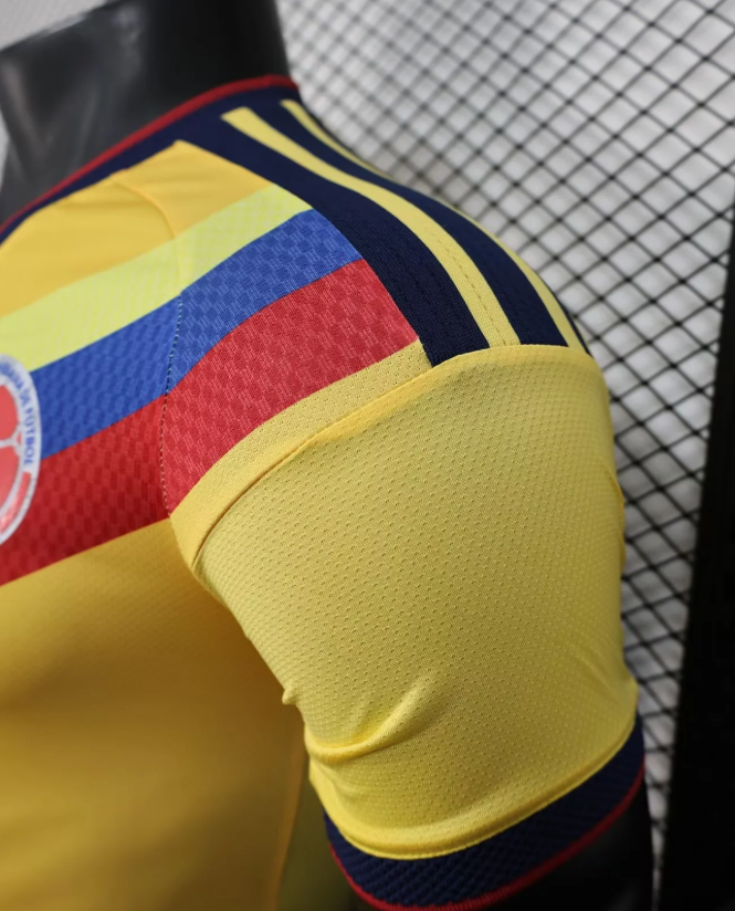 2026 Player Version Colombia National Team Special Edition Yellow Football Shirt 1:1 Thai Quality - 图片 7
