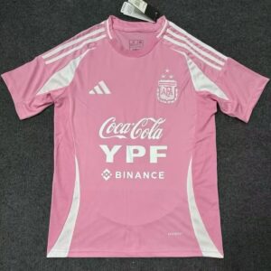 2025 Argentina Special Edition Pink Soccer Jersey 1:1 Thai Quality