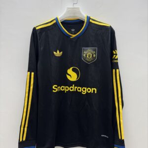 2025/2026 Long Sleeve Manchester United Third Away Football Shirt 1:1 Thai Quality