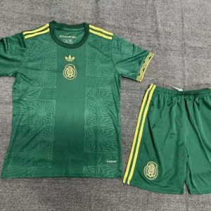 2025 Mexico National Team Special Edition Green Football Shirt 1:1 Thai Quality Kids Size