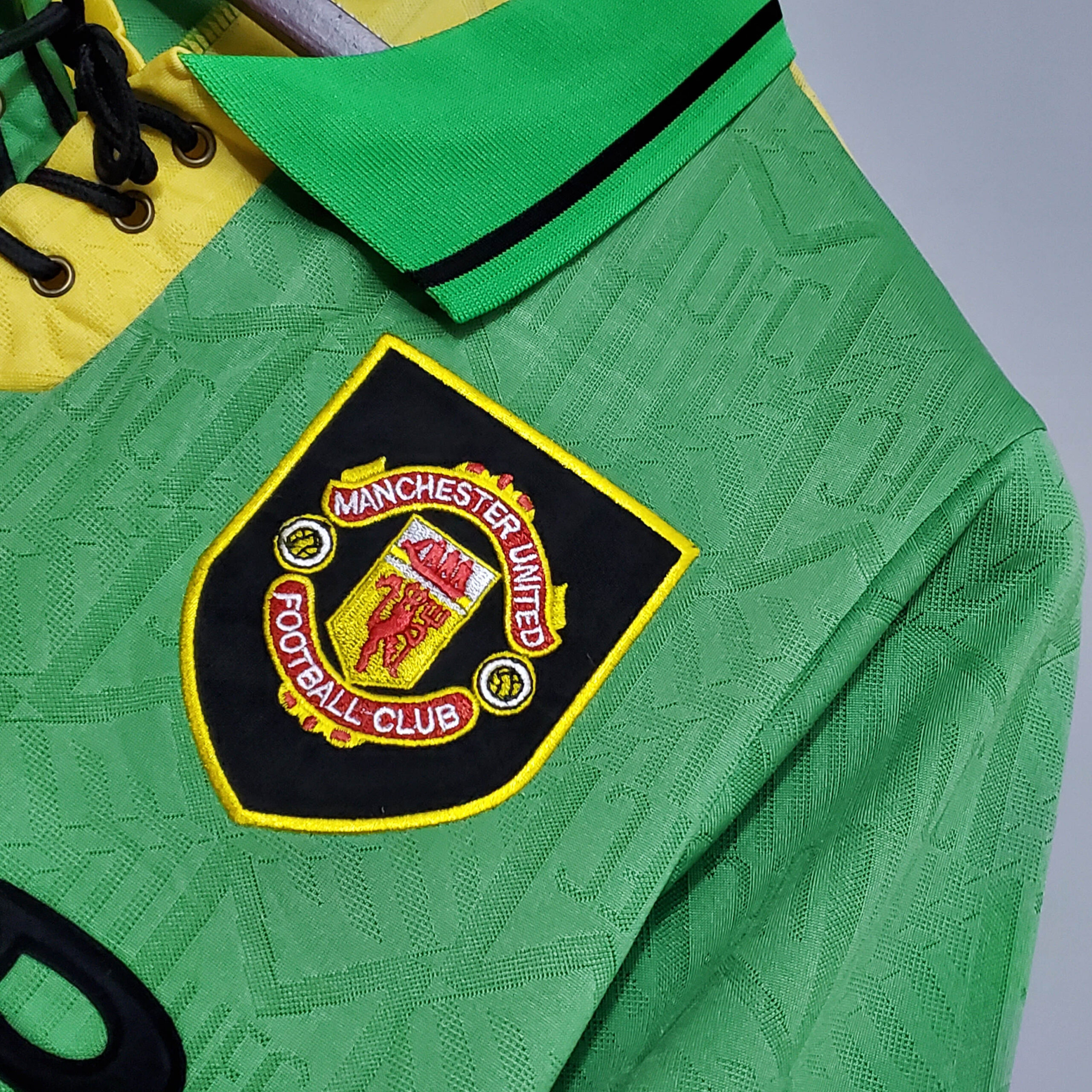 1992/1994 Retro Manchester United Third Away Football Shirt 1:1 Thai Quality - 图片 5