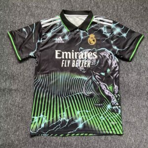 2024/2025 Real Madrid Black Panther Green Football Shirt 1:1 Thai Quality