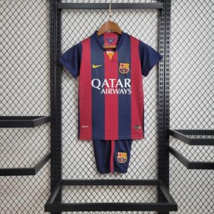 2014/2015 Retro Barcelona Football Shirt Home 1:1 Thai Quality Kids Size