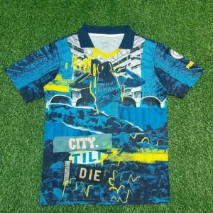 2025/2026 Manchester City Limited Edition Blue Football Shirt 1:1 Thai Quality