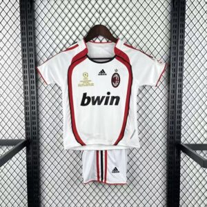 2006/2007 Retro AC Milan Away Football Shirt 1:1 Thai Quality Kids Size