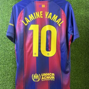 LAMINE YAMAL #10 2025/2026 Barcelona Home Football Shirt 1:1 Thai Quality