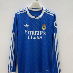 2025/2026 Real Madrid Third Away Long Sleeve Football Shirt 1:1 Thai Quality
