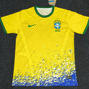 2025 Brazil Special Edition Yellow Soccer Jersey 1:1 Thai Quality
