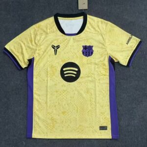 2025/2026 Barcelona Special Edition Yellow Football Shirt 1:1 Thai Quality