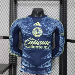 2025/2026 Long Sleeve Player Version Americas Away Football Shirt 1:1 Thai Quality