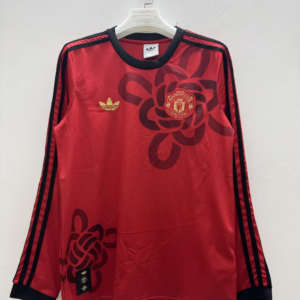 2025/2026 Long Sleeve Manchester United Year Horse Special Edition Red Football Shirt 1:1 Thai Quality