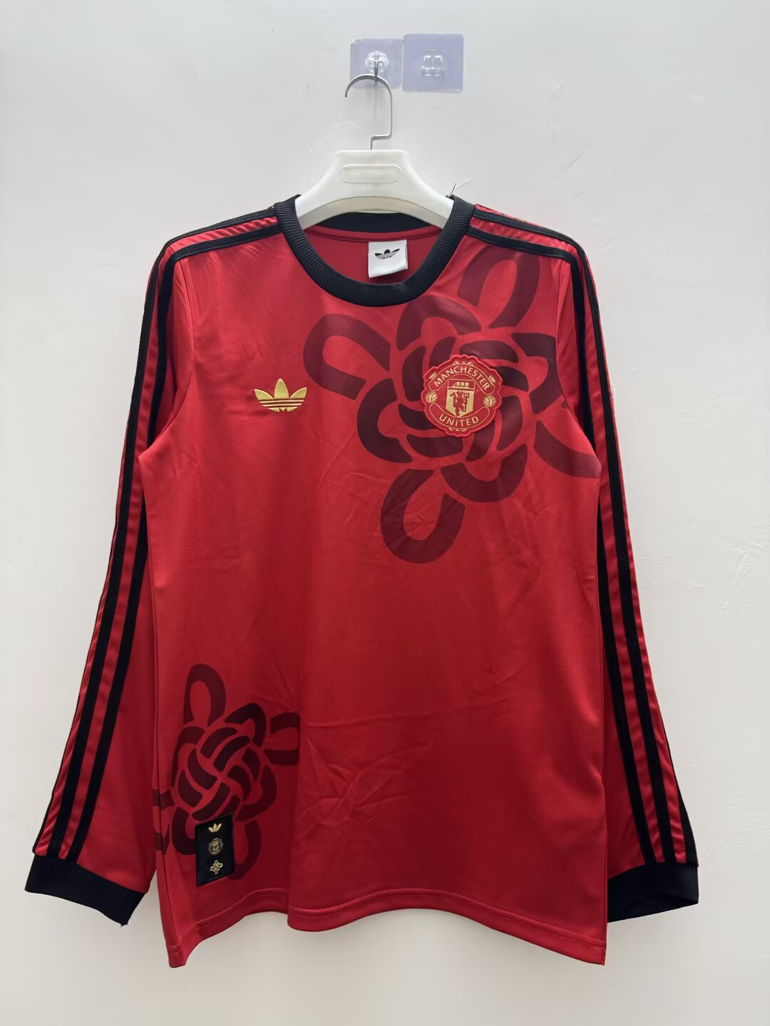 2025/2026 Long Sleeve Manchester United Year Horse Special Edition Red Football Shirt 1:1 Thai Quality