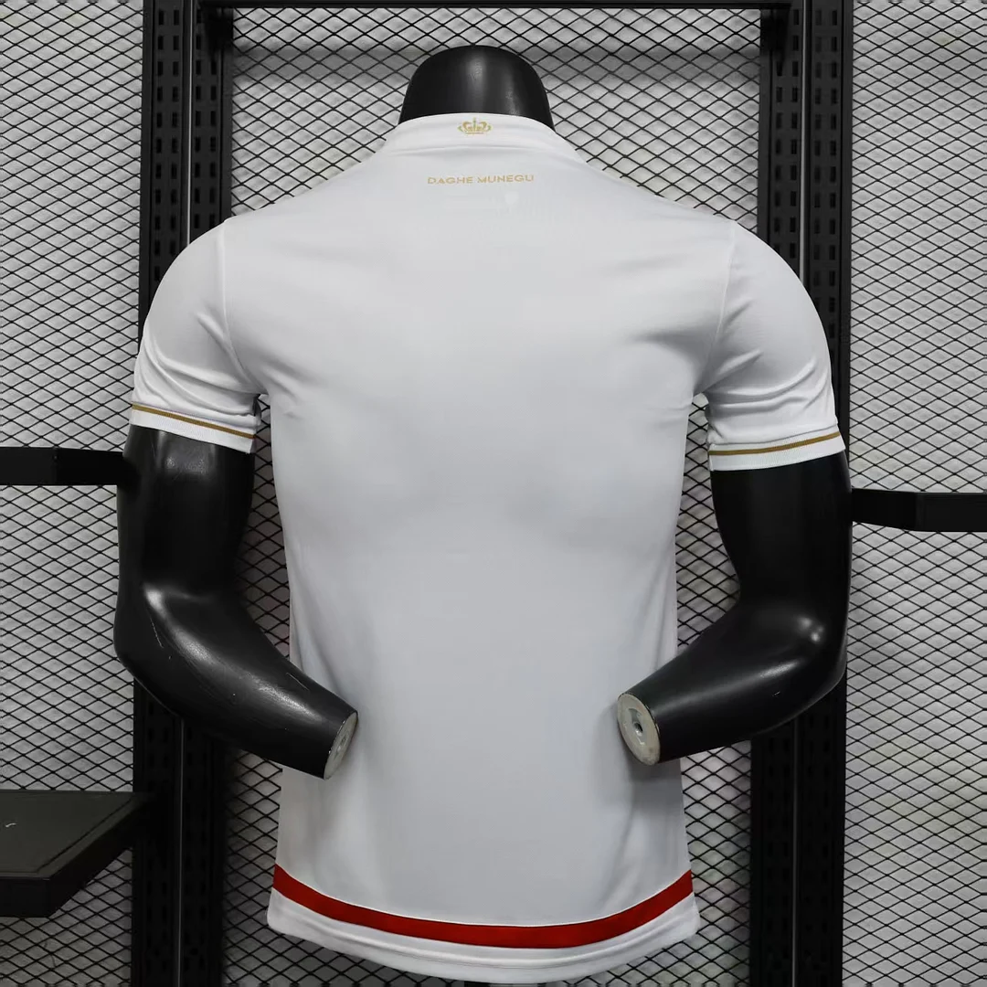 2025/2026 Player Version Monaco Home Football Shirt 1:1 Thai Quality - 图片 2