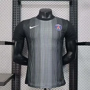 2025/2026 Player Version Psg Paris Saint-GermainGoalkeeper Black Football Shirt 1:1 Thai Quality