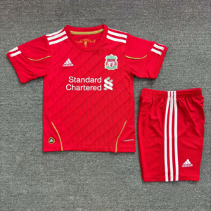 2010/2011 Retro Liverpool Football Shirt Home 1:1 Thai Quality Kids Size